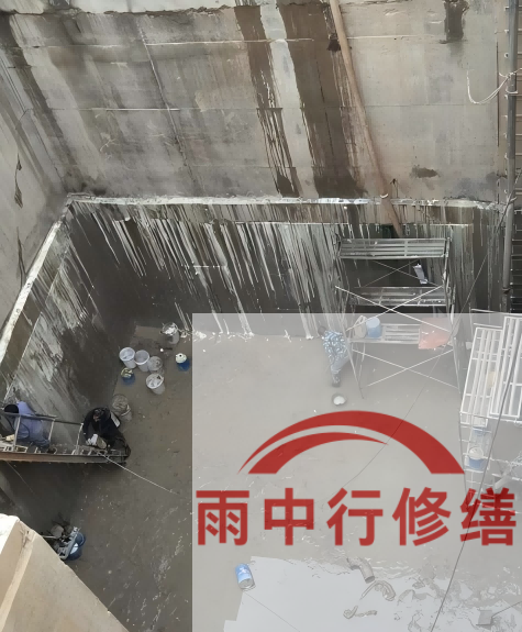 徐汇中国五矿某大型污水处理厂堵漏案例